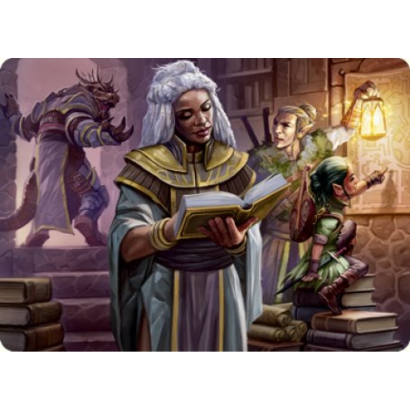 You Find the Villains' Lair Art Card [Dungeons & Dragons: Adventures in the Forgotten Realms Art Series]