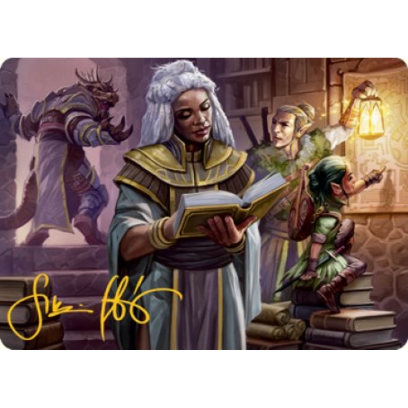 You Find the Villains' Lair Art Card (Gold-Stamped Signature) [Dungeons & Dragons: Adventures in the Forgotten Realms Art Series]