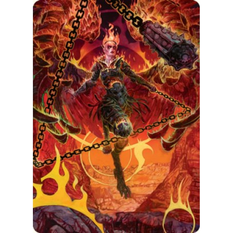 Zariel, Archduke of Avernus Art Card [Dungeons & Dragons: Adventures in the Forgotten Realms Art Series]