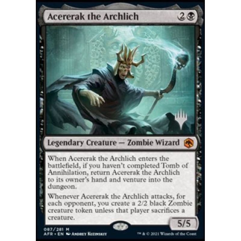 Acererak the Archlich (Promo Pack) [Dungeons & Dragons: Adventures in the Forgotten Realms Promos]