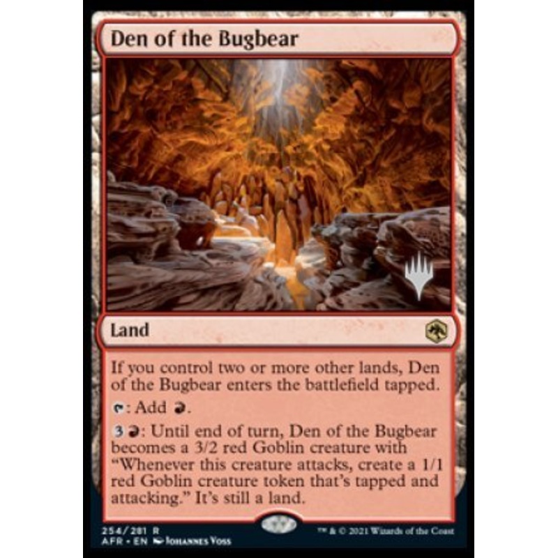 Den of the Bugbear (Promo Pack) [Dungeons & Dragons: Adventures in the Forgotten Realms Promos]