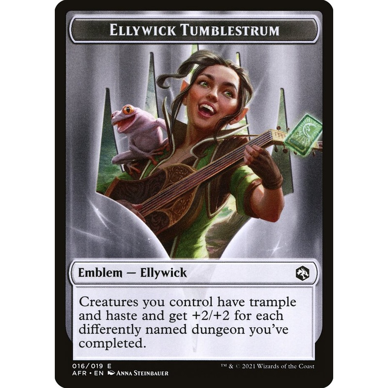 Ellywick Tumblestrum Emblem [Dungeons & Dragons: Adventures in the Forgotten Realms Tokens]
