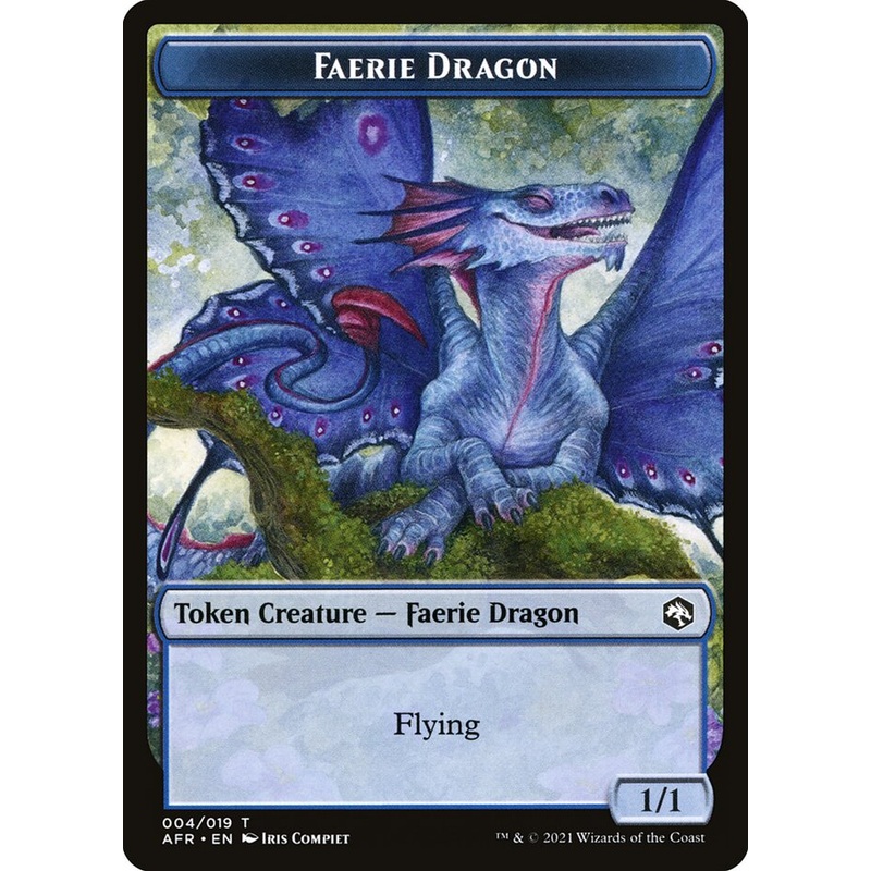 Faerie Dragon Token [Dungeons & Dragons: Adventures in the Forgotten Realms Tokens]