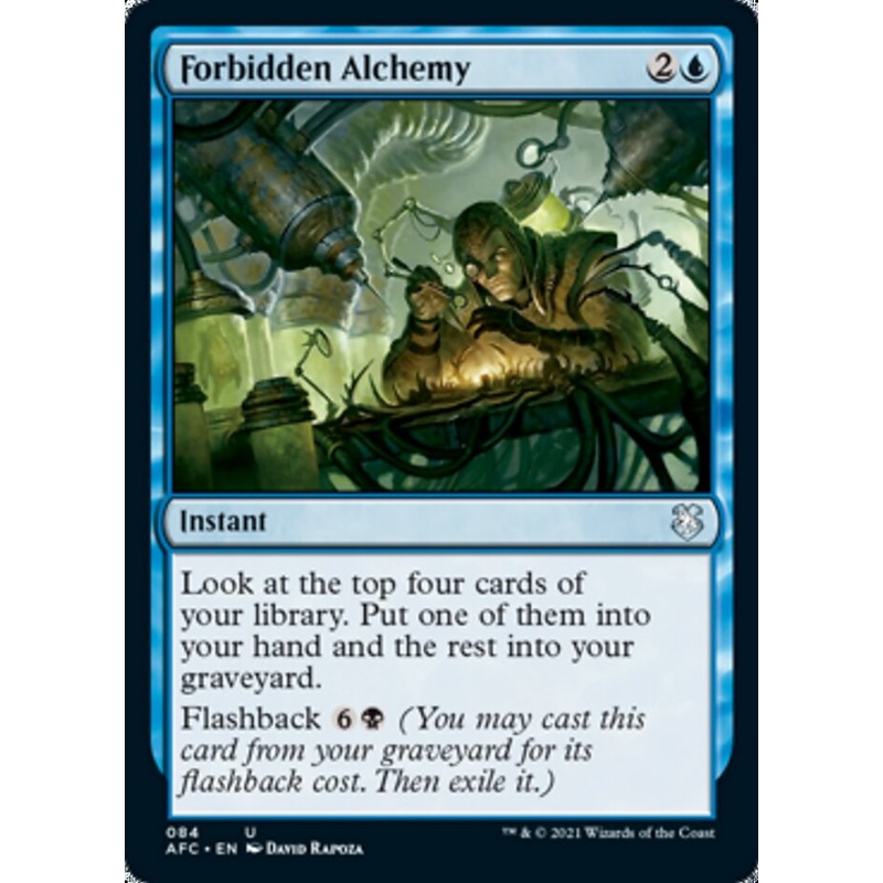 Forbidden Alchemy [Dungeons & Dragons: Adventures in the Forgotten Realms Commander]