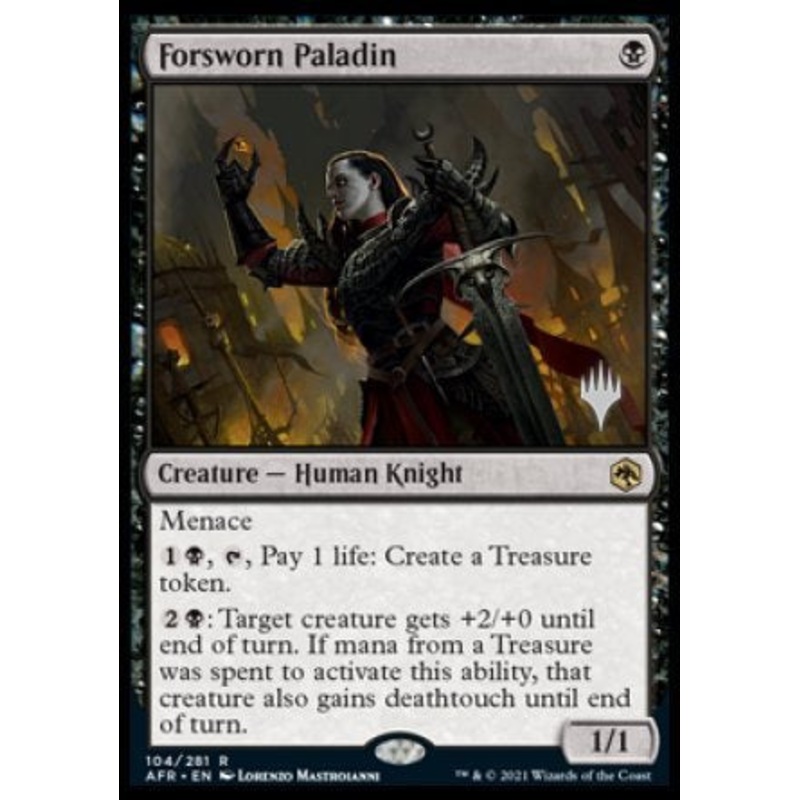Forsworn Paladin (Promo Pack) [Dungeons & Dragons: Adventures in the Forgotten Realms Promos]