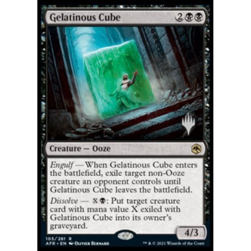 Gelatinous Cube (Promo Pack) [Dungeons & Dragons: Adventures in the Forgotten Realms Promos]