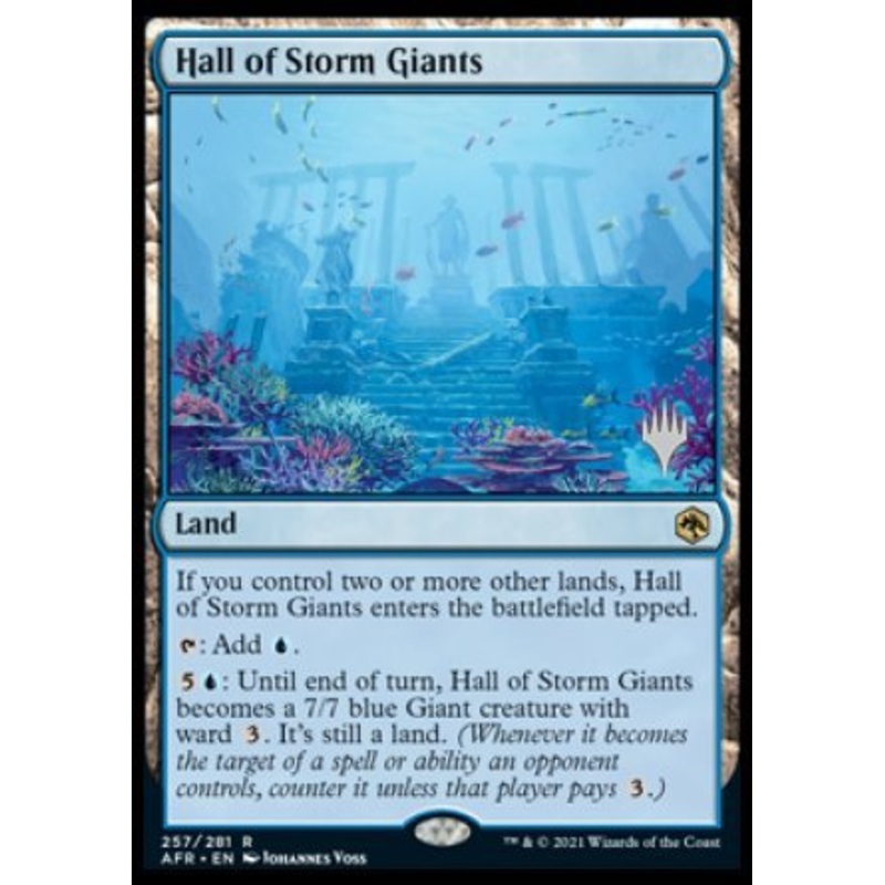 Hall of Storm Giants (Promo Pack) [Dungeons & Dragons: Adventures in the Forgotten Realms Promos]