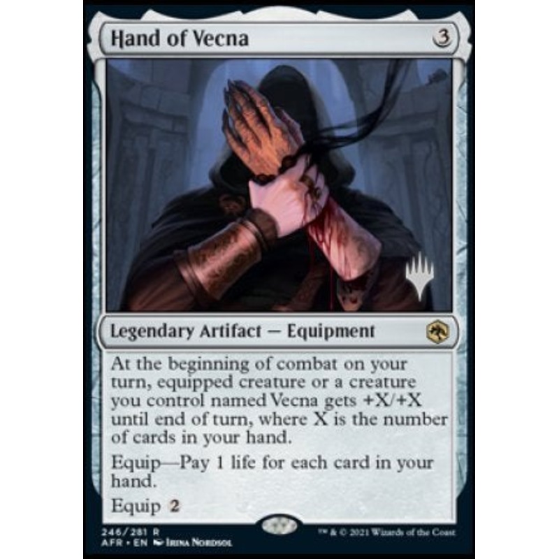 Hand of Vecna (Promo Pack) [Dungeons & Dragons: Adventures in the Forgotten Realms Promos]