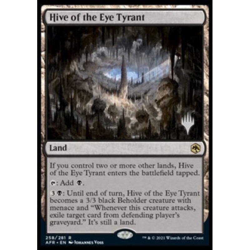 Hive of the Eye Tyrant (Promo Pack) [Dungeons & Dragons: Adventures in the Forgotten Realms Promos]