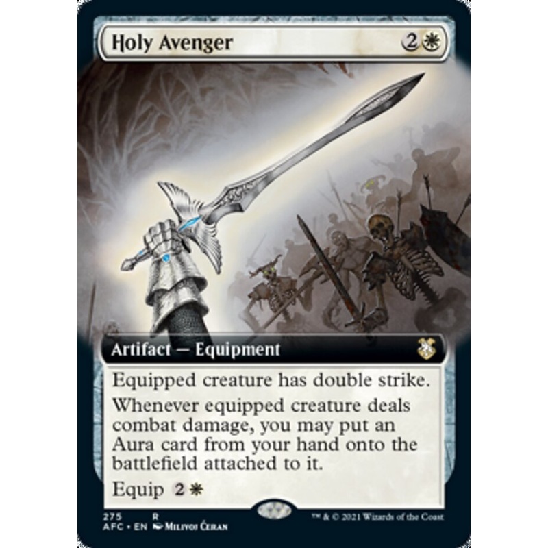 Holy Avenger (Extended Art) [Dungeons & Dragons: Adventures in the Forgotten Realms Commander]