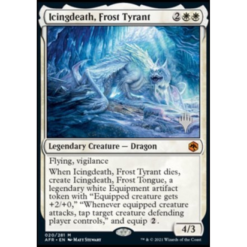 Icingdeath, Frost Tyrant (Promo Pack) [Dungeons & Dragons: Adventures in the Forgotten Realms Promos]