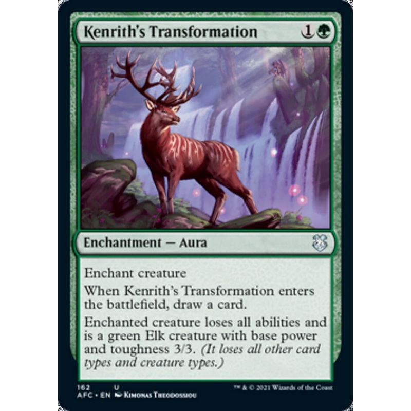 Kenrith's Transformation [Dungeons & Dragons: Adventures in the Forgotten Realms Commander]