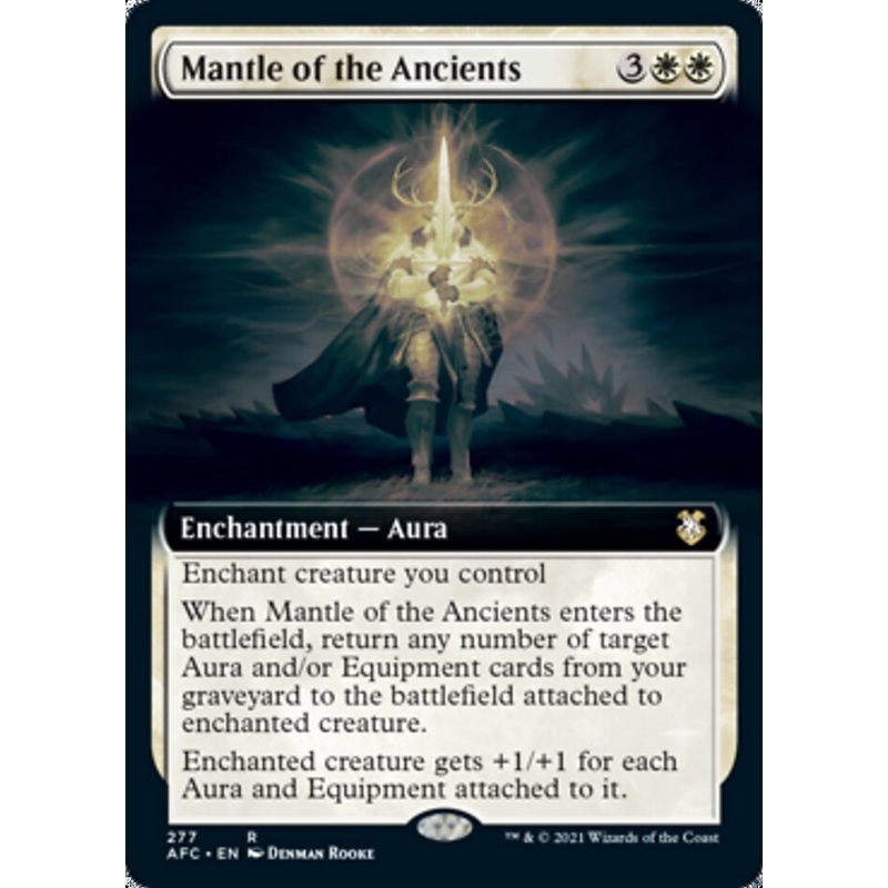 Mantle of the Ancients (Extended Art) [Dungeons & Dragons: Adventures in the Forgotten Realms Commander]