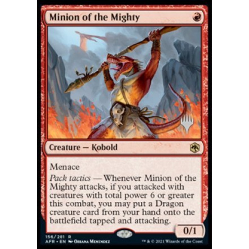Minion of the Mighty (Promo Pack) [Dungeons & Dragons: Adventures in the Forgotten Realms Promos]