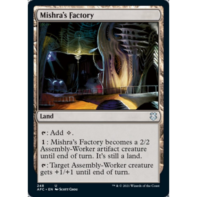 Mishra's Factory [Dungeons & Dragons: Adventures in the Forgotten Realms Commander]