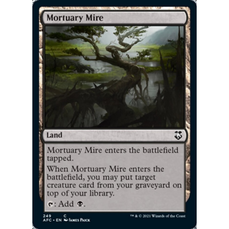 Mortuary Mire [Dungeons & Dragons: Adventures in the Forgotten Realms Commander]