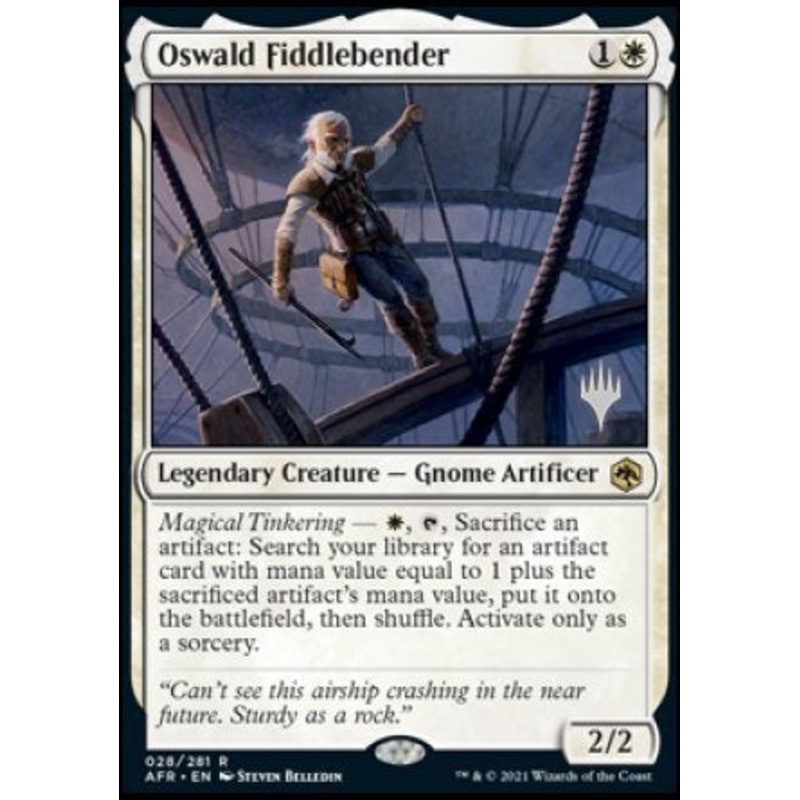 Oswald Fiddlebender (Promo Pack) [Dungeons & Dragons: Adventures in the Forgotten Realms Promos]