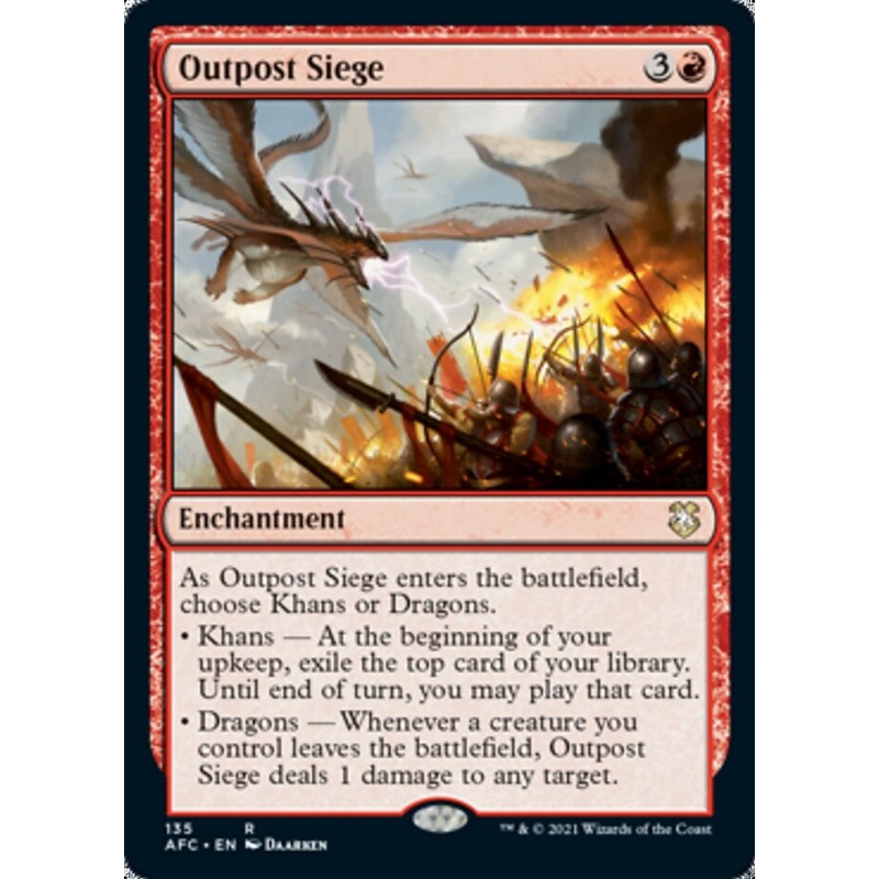 Outpost Siege [Dungeons & Dragons: Adventures in the Forgotten Realms Commander]