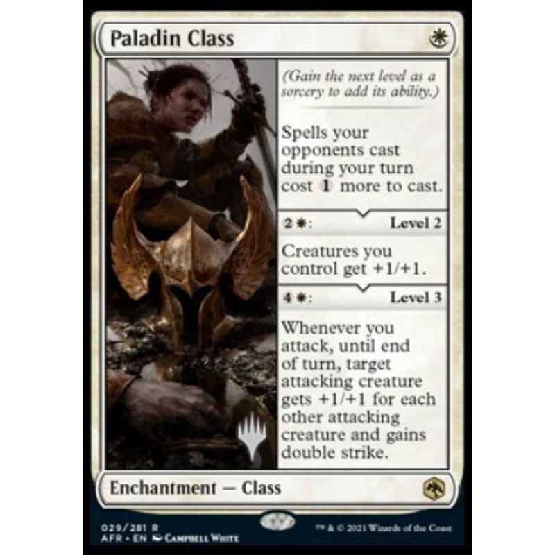 Paladin Class (Promo Pack) [Dungeons & Dragons: Adventures in the Forgotten Realms Promos]