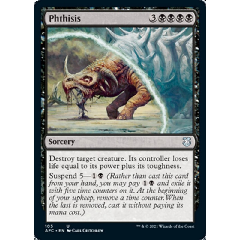 Phthisis [Dungeons & Dragons: Adventures in the Forgotten Realms Commander]