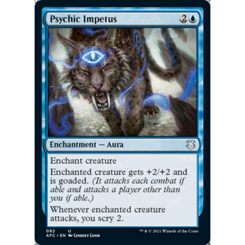 Psychic Impetus [Dungeons & Dragons: Adventures in the Forgotten Realms Commander]