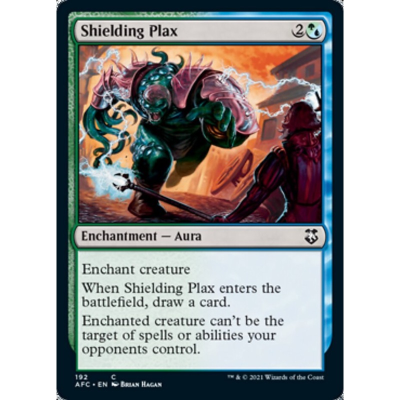 Shielding Plax [Dungeons & Dragons: Adventures in the Forgotten Realms Commander]