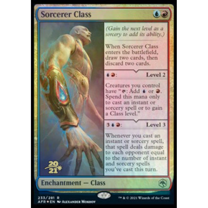 Sorcerer Class [Dungeons & Dragons: Adventures in the Forgotten Realms Prerelease Promos]