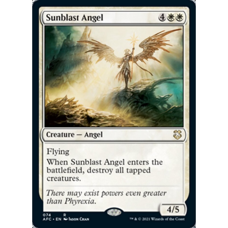 Sunblast Angel [Dungeons & Dragons: Adventures in the Forgotten Realms Commander]