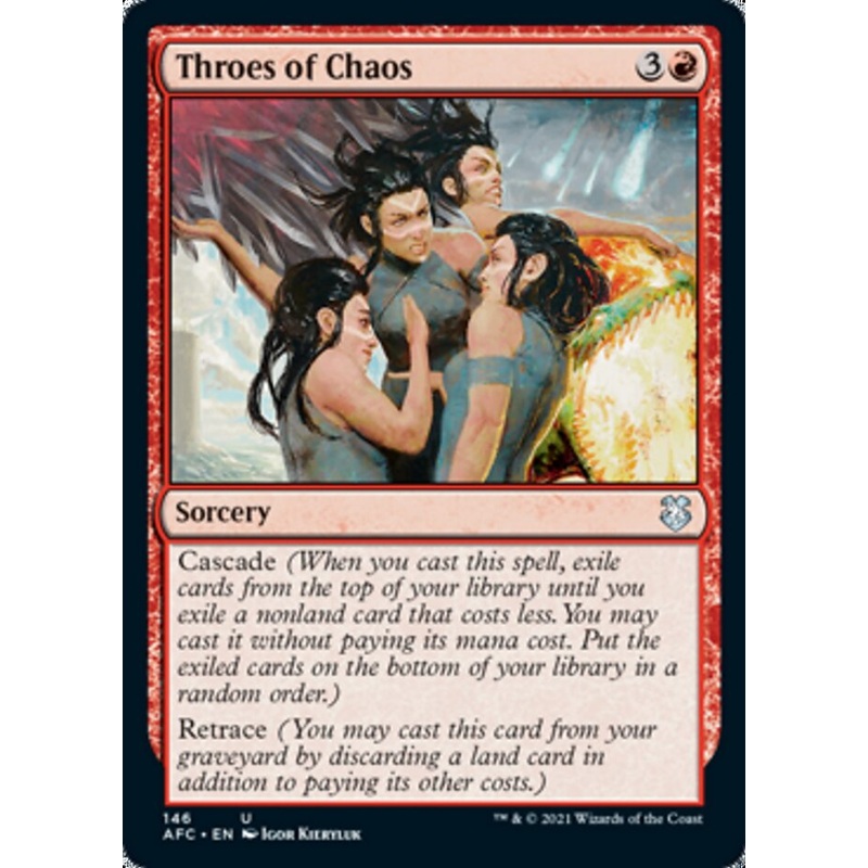 Throes of Chaos [Dungeons & Dragons: Adventures in the Forgotten Realms Commander]