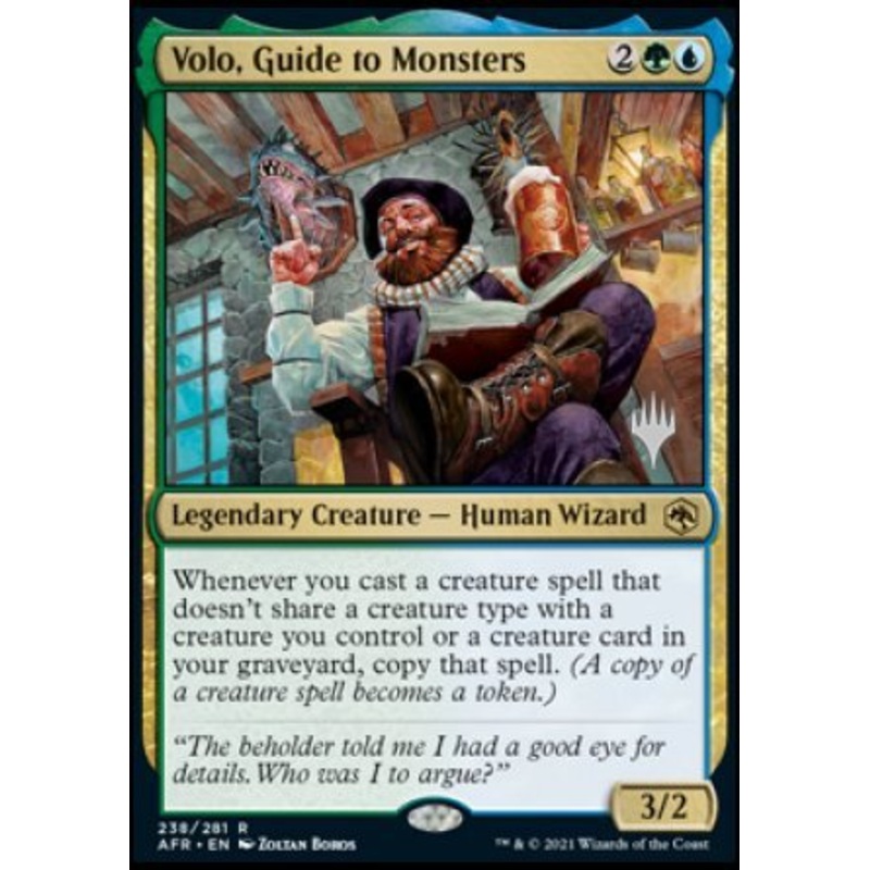 Volo, Guide to Monsters (Promo Pack) [Dungeons & Dragons: Adventures in the Forgotten Realms Promos]