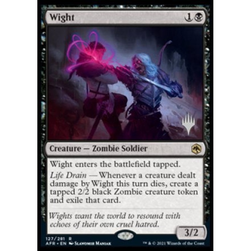 Wight (Promo Pack) [Dungeons & Dragons: Adventures in the Forgotten Realms Promos]