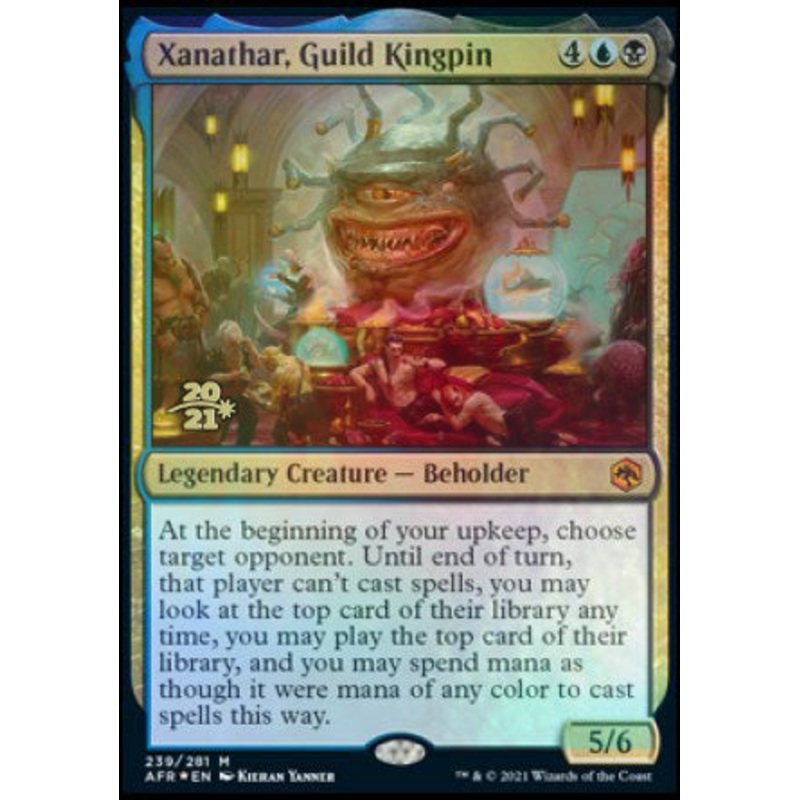 Xanathar, Guild Kingpin [Dungeons & Dragons: Adventures in the Forgotten Realms Prerelease Promos]