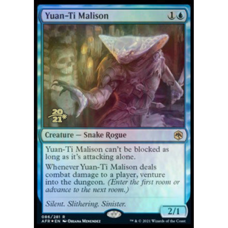 Yuan-Ti Malison [Dungeons & Dragons: Adventures in the Forgotten Realms Prerelease Promos]