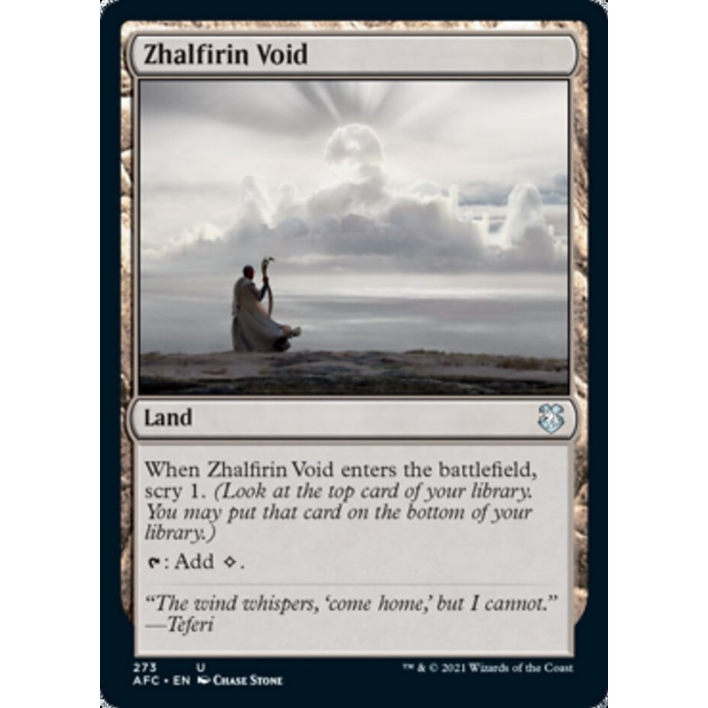 Zhalfirin Void [Dungeons & Dragons: Adventures in the Forgotten Realms Commander]