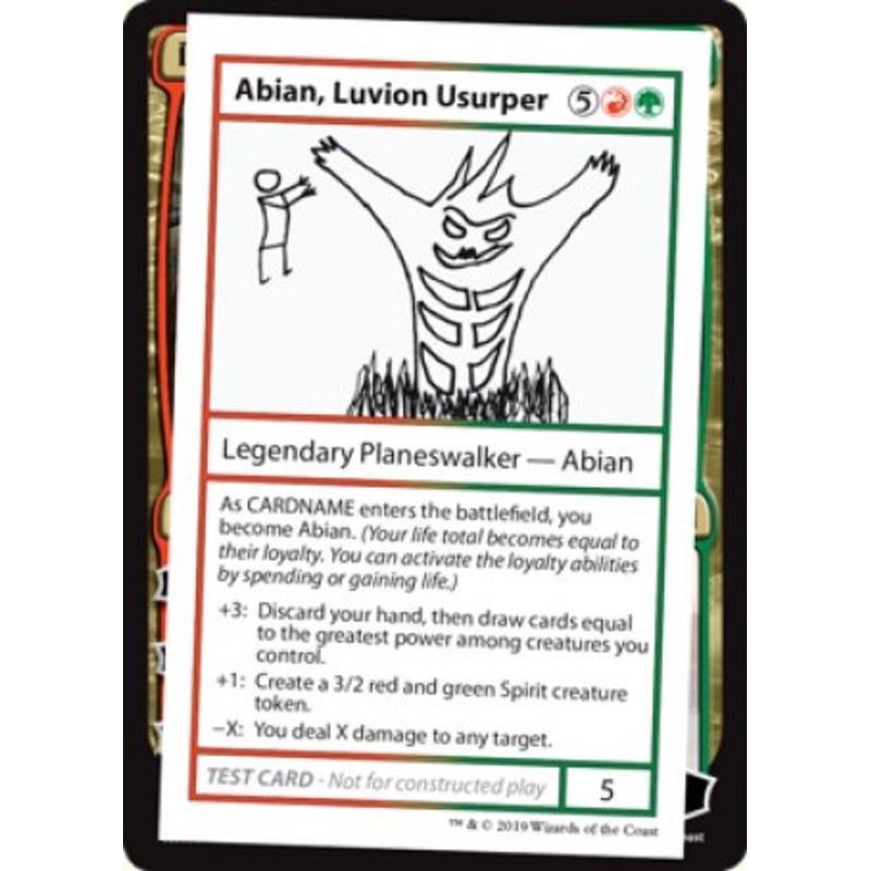 Abian, Luvion Usurper (2021 Edition) [Mystery Booster Playtest Cards]