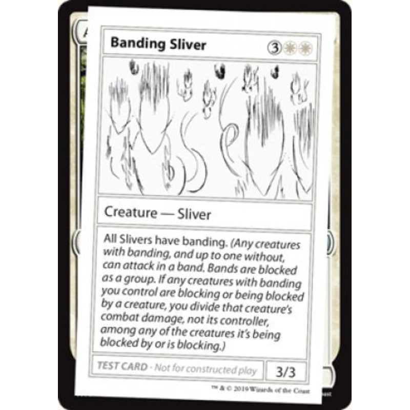 Banding Sliver (2021 Edition) [Mystery Booster Playtest Cards]