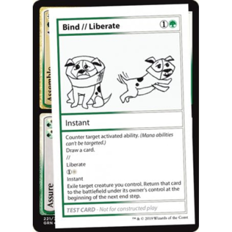 Bind // Liberate (2021 Edition) [Mystery Booster Playtest Cards]