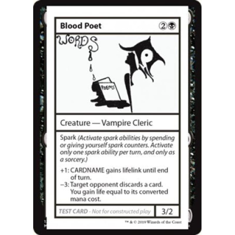 Blood Poet (2021 Edition) [Mystery Booster Playtest Cards]