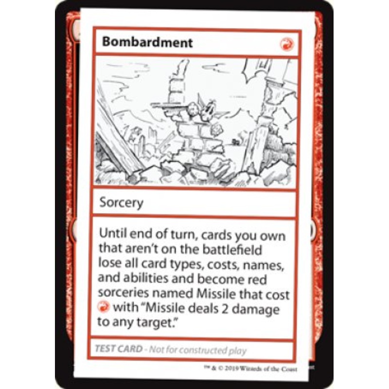 Bombardment (2021 Edition) [Mystery Booster Playtest Cards]