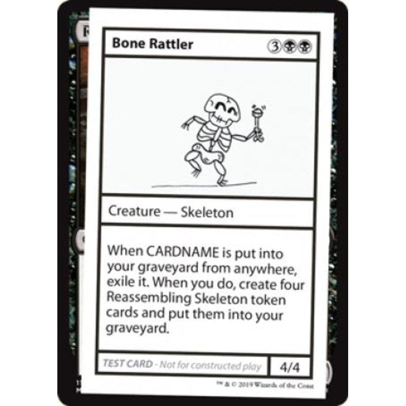 Bone Rattler (2021 Edition) [Mystery Booster Playtest Cards]