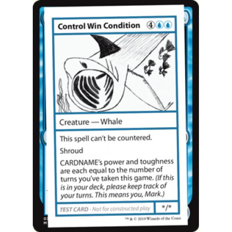 Control Win Condition (2021 Edition) [Mystery Booster Playtest Cards]