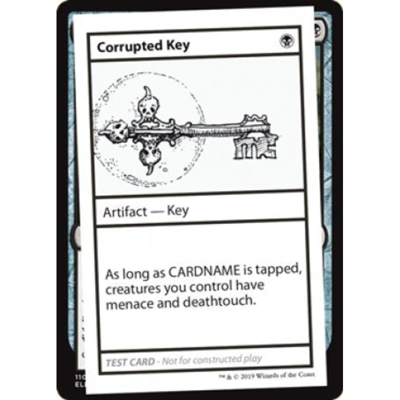 Corrupted Key (2021 Edition) [Mystery Booster Playtest Cards]
