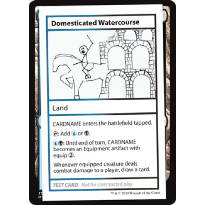 Domesticated Watercourse (2021 Edition) [Mystery Booster Playtest Cards]