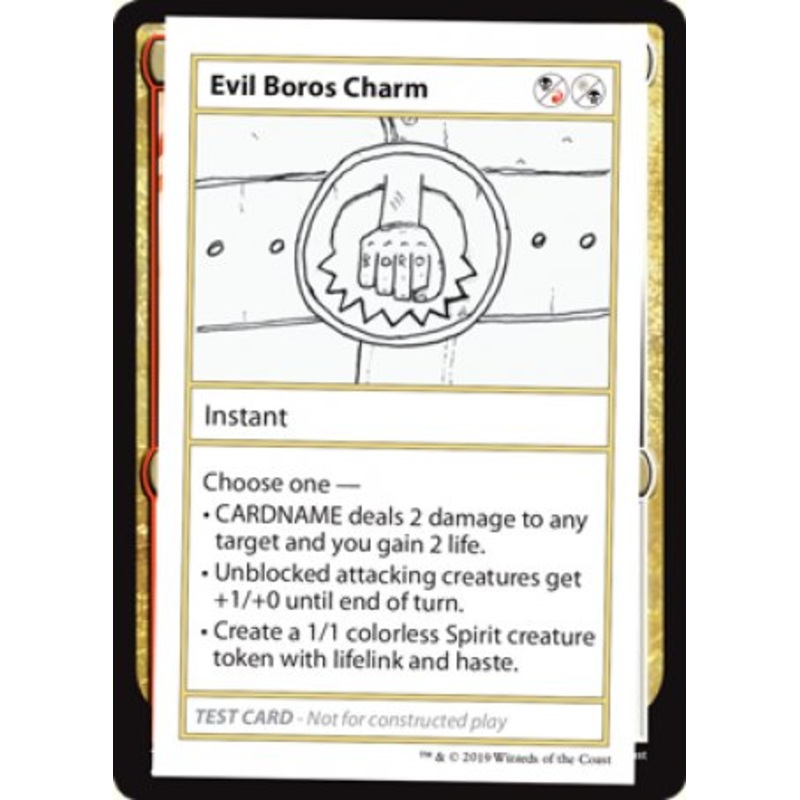 Evil Boros Charm (2021 Edition) [Mystery Booster Playtest Cards]