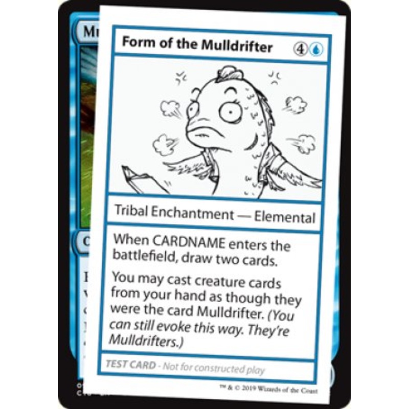 Form of the Mulldrifter (2021 Edition) [Mystery Booster Playtest Cards]