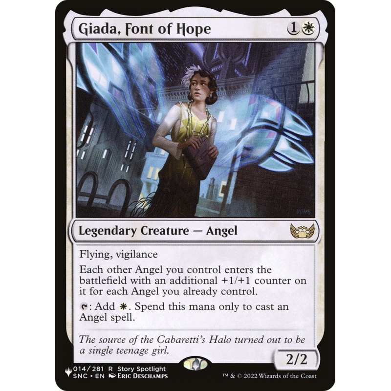 Giada, Font of Hope [The List]