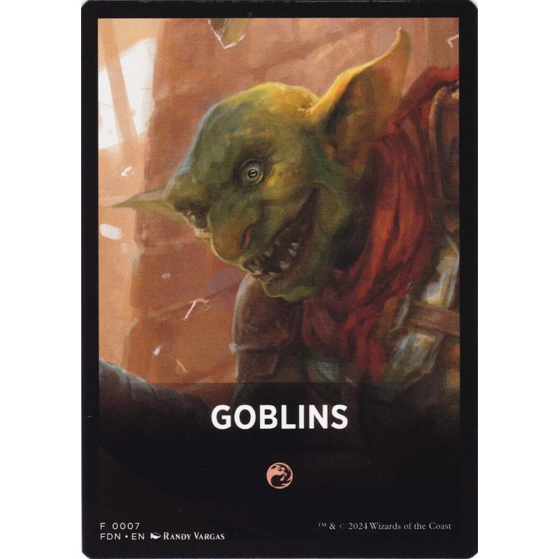 Goblins Theme Card [Foundations Tokens]