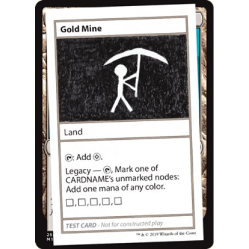 Gold Mine (2021 Edition) [Mystery Booster Playtest Cards]