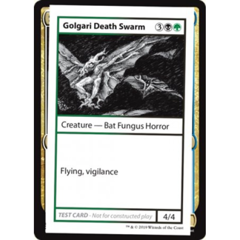Golgari Death Swarm (2021 Edition) [Mystery Booster Playtest Cards]