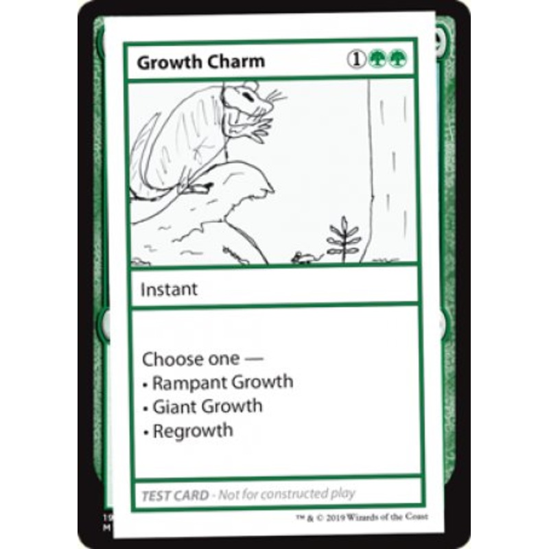 Growth Charm (2021 Edition) [Mystery Booster Playtest Cards]